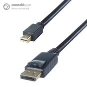 connektgear 2m Mini DisplayPort to DisplayPort Connector Cable - Male to Male Gold Connectors image