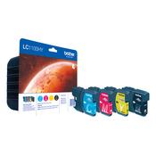 Original Brother LC1100HYVALBP ink cartridge 4 pcs Original Black Cyan Magenta Yellow LC-1100HYVALBP image