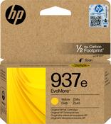 HP 937e EvoMore Yellow Original Ink Cartridge prints up to 1650 pages image