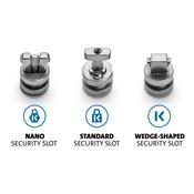 Kensington ClickSafe Universal Slots Security Anchors Kit