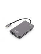 Urban Factory TCM16UF laptop dockport replicator Wired USB 3.2 Gen 1 3.1 Gen 1 Type-C Grey image