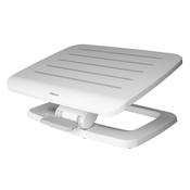 Fellowes Foot Rest Under Desk - Hana LT Foot Support Ergonomic Foot Rest - Foot Rest Stool for Office &amp; Home Use - White
