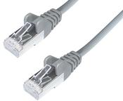 GroupGear 37-0150G networking cable Grey 15 m Cat6a SFTP S-STP image