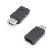GroupGear 26-0440 cable gender changer USB Type-C USB Type-B Black image