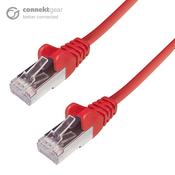 GroupGear 37-0100R networking cable Red 10 m Cat6a SFTP S-STP image