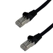 GroupGear 37-0100BK networking cable Black 10 m Cat6a SFTP S-STP image