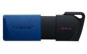 Kingston Technology DataTraveler 64GB USB3.2 Gen 1 Exodia M Black  Blue image