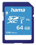 Hama 00124136 memory card 64 GB SDXC UHS-I Class 10 image