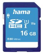 Hama 00124134 memory card 16 GB SDHC UHS-I Class 10 image