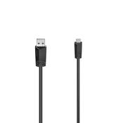 Hama 00200606 USB cable USB 2.0 1.5 m Mini-USB B USB A Black image
