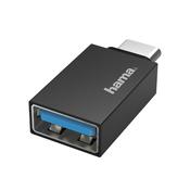 Hama 00200311 cable gender changer USB Type-C USB Type-A Black image