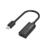 Hama 00200332 video cable adapter Mini DisplayPort HDMI Black image