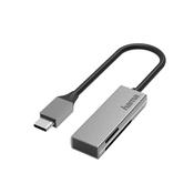 Hama 00200131 card reader USB 3.2 Gen 1 3.1 Gen 1 Type-C Silver image