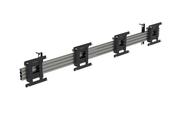 Ergonomic Solutions SpacePole Digital Signage Menu board mount with tilt for 4 screens portrait up to 43 VESA 100 and 200
