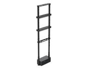 Ergonomic Solutions SpacePole Digital Signage Dual-sided height adjustable window mount for portrait screens up to 75 up to VESA 400x600