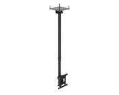 Ergonomic Solutions SpacePole Digital Signage Telescopic ceiling mount for screens up to 43 VESA 100 and VESA 200 image