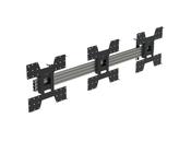 Ergonomic Solutions SpacePole Digital Signage Menu board mount with tilt for 3 screens portrait up to 55 max VESA 400
