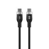 HYPER HyperJuice USB cable USB 2.0 1.5 m USB C Black image