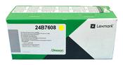 Lexmark 24B7608 toner cartridge 1 pcs Original Yellow image