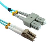 Cables Direct FB3M-LCSC-020D InfiniBandfibre optic cable 2 m LC SC Aqua colour image