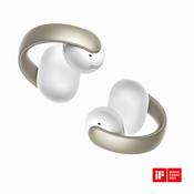 Soundcore Aeroclip Headset True Wireless Stereo TWS Open-ear CallsMusicSportEveryday Bluetooth Champagne White image