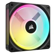 Corsair CUE LINK QX120 RGB Computer case Fan 12 cm Black White 1 pcs image
