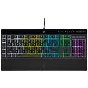 Corsair K55 RGB PRO keyboard Gaming USB QWERTY UK English Black image