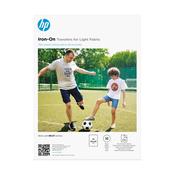 HP Iron-On Transfers for Light Fabric A4 210 x 297 mm 10 sheets