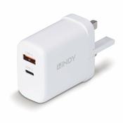 Lindy 65W USB Type A and C GaN Charger image