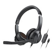 Creative Labs Chat USB Headset Wired Head-band OfficeCall center USB Type-C Black image