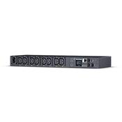 CyberPower PDU41004 power distribution unit PDU 8 AC outlets 1U Black