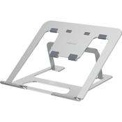 Fellowes Alumia Laptop Riser Portable Laptop Stand Max Size 15 inch Max Weight 5kg Silver image