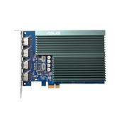 ASUS GT 730 2 GB GDDR5 Graphics Card 5010 MHz 3840 x 2160 pixels PCIe x1 Passive 4x HDMI Ports