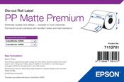 Epson PP Matte Label Premium Die-cut Roll 105mm x 152mm 185 Labels image