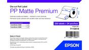 Epson PP Matte Label Premium Die-cut Roll 76mm x 127mm 220 Labels image