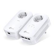 TP-Link TL-PA8033P KIT PowerLine network adapter 1300 Mbits Ethernet LAN White 2 pcs image