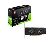 MSI GEFORCE RTX 3050 LP E 6G OC graphics card NVIDIA 6 GB GDDR6 image