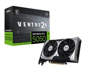 MSI GEFORCE RTX 5050 8G VENTUS 2X OC graphics card NVIDIA 8 GB GDDR6 image