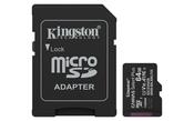 Kingston Technology 64GB microSDXC Canvas Select Plus Gen3 100MBs A1 Card  Adapter