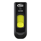 Team Group C141 USB flash drive 32 GB USB Type-A 2.0 Black Yellow image