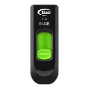 Team Group C141 USB flash drive 64 GB USB Type-A 2.0 Black Green image