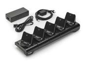 Zebra CRD-MPM-5SCHGUK1-01 mobile device dock station Black