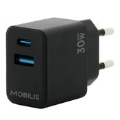 Mobilis 001362 mobile device charger Universal Black AC Auto image