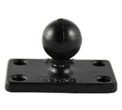 RAM Mounts Ball Base with 1 x 2 4-Hole Pattern