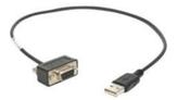 Motorola CBL-58926-05 serial cable Black USB Type-A DB-9 image