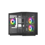 VIDA EDGE MINI MATX ARGB BLACK CASE Cube image
