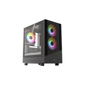 VIDA SPIRE M MATX BLACK GAMING CASE Micro Tower
