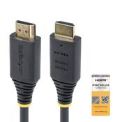 StarTech.com 1.5m 4.9ft Premium Certified High Speed HDMI Cable 4K 60Hz1440p 144Hz HDR10HDCP 2.2ARC 18Gbps UHD HDMI 2.0 Cord for TVMonitorDisplay TPE Jacket image