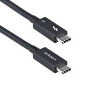 StarTech.com 2.6ft 80cm Thunderbolt 5 Cable 80GbpsUp to 120Gbps 240W PD 8K 60Hz Certified Thunderbolt Cable - Compatible wThunderbolt 4USB4USB-C image