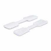StarTech.com 3.5in 9cm Cable Labels 100 Pack White Hook-to-Hook Fastener Cable Tags Write-On Cord Labels for Cable Management Cord Identification Tags image